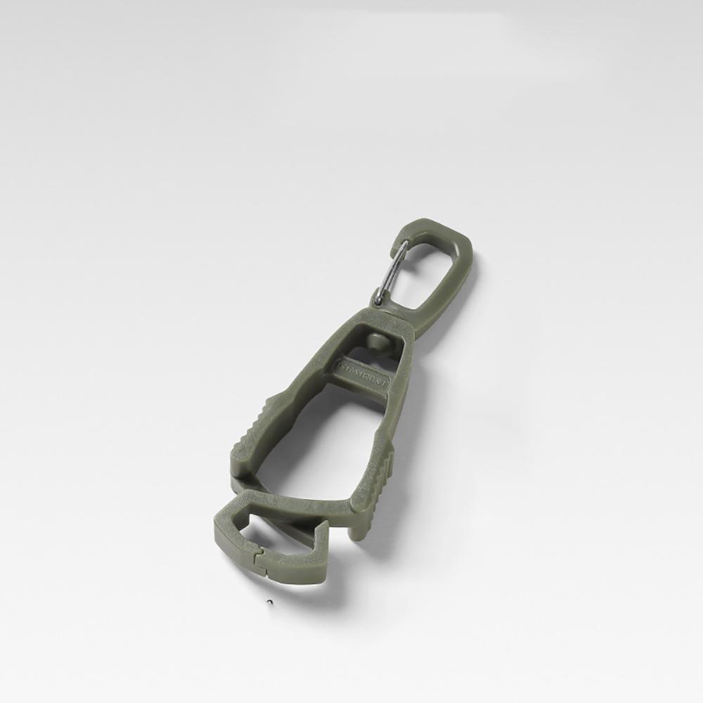 1PC Outdoor Glove Clip Hanger Multi-purpose Anti-drop Hook Clip Holder Plastic Protective Work Gloves Safety Clamp Camping Tools