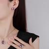 New Huabi Jewelry Copper Bottom Simulation Bird's Nest Cut Dry Rose Temperament Set 12 * 16-10 * 12