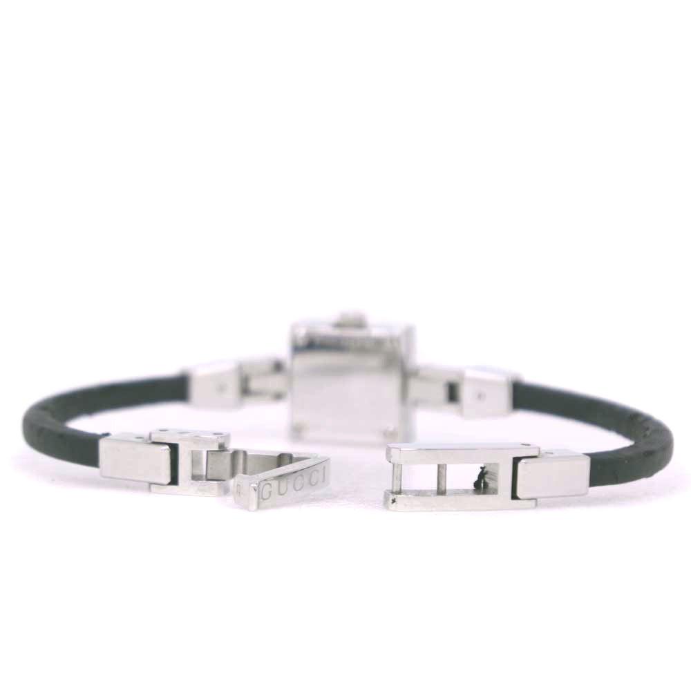 GUCCI Mini G Watches 102 SilverDial Stainless Steel/Satin Quartz Analog display Women Used