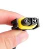 Qiilu [2 Pieces] Headlight Fog Lamp Extension Wiring Harness Socket