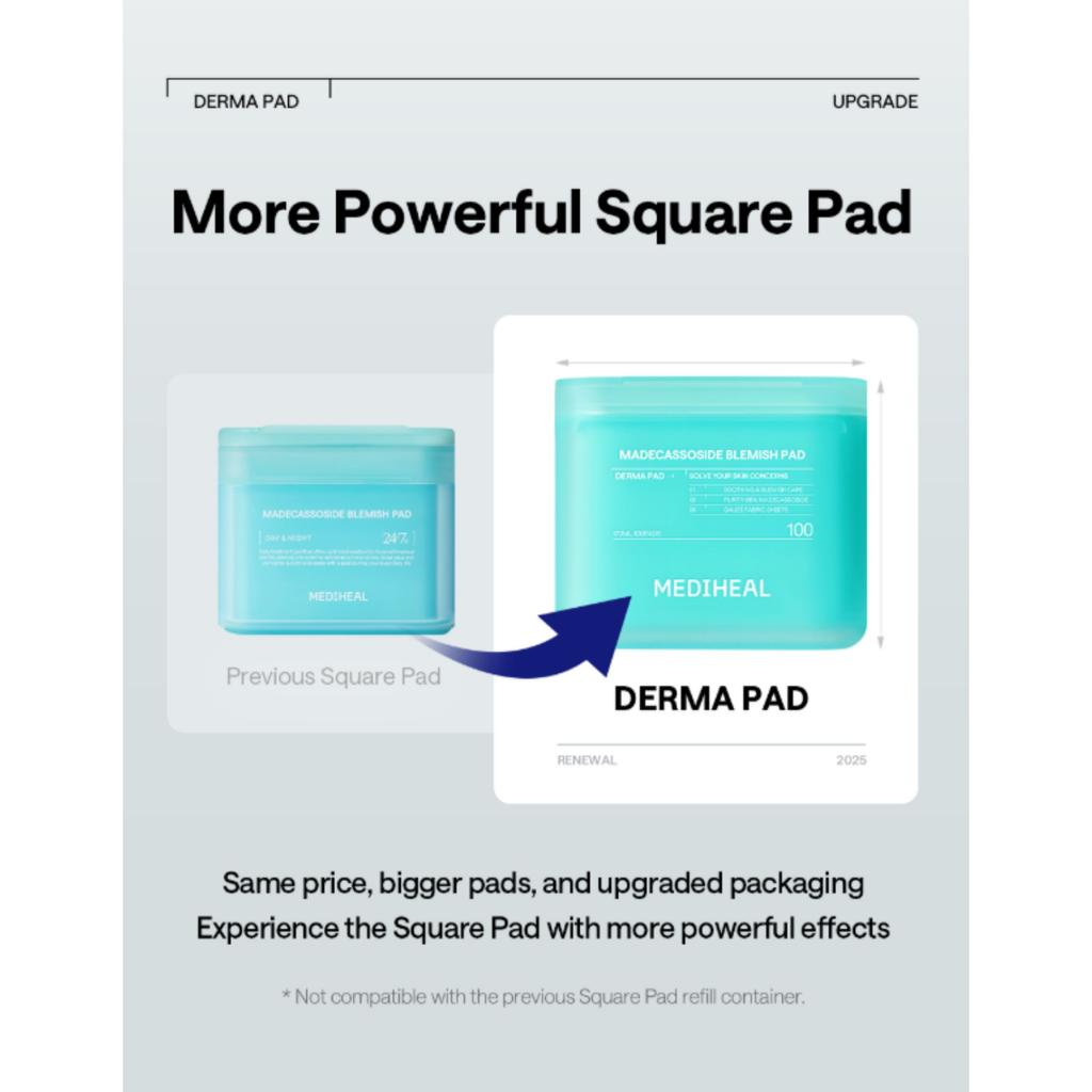 MEDIHEAL Toner Pad 100 Pads (7types)