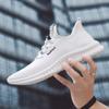 Spring White Casual Shoes Breathable Non-slip Walking Sneakers Men Shoes Outdoor 2026 Comfortable Fashion Lace Up Running Shoes