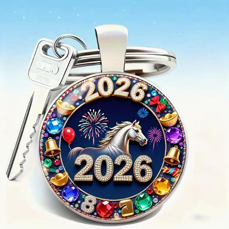 

Брелок для ключів Кінь Елегантний Цинковий Сплав. Міцний Стильний Подарунок Для Чоловіків та Жінок. Ідеально для свят та любителів коней Onesize