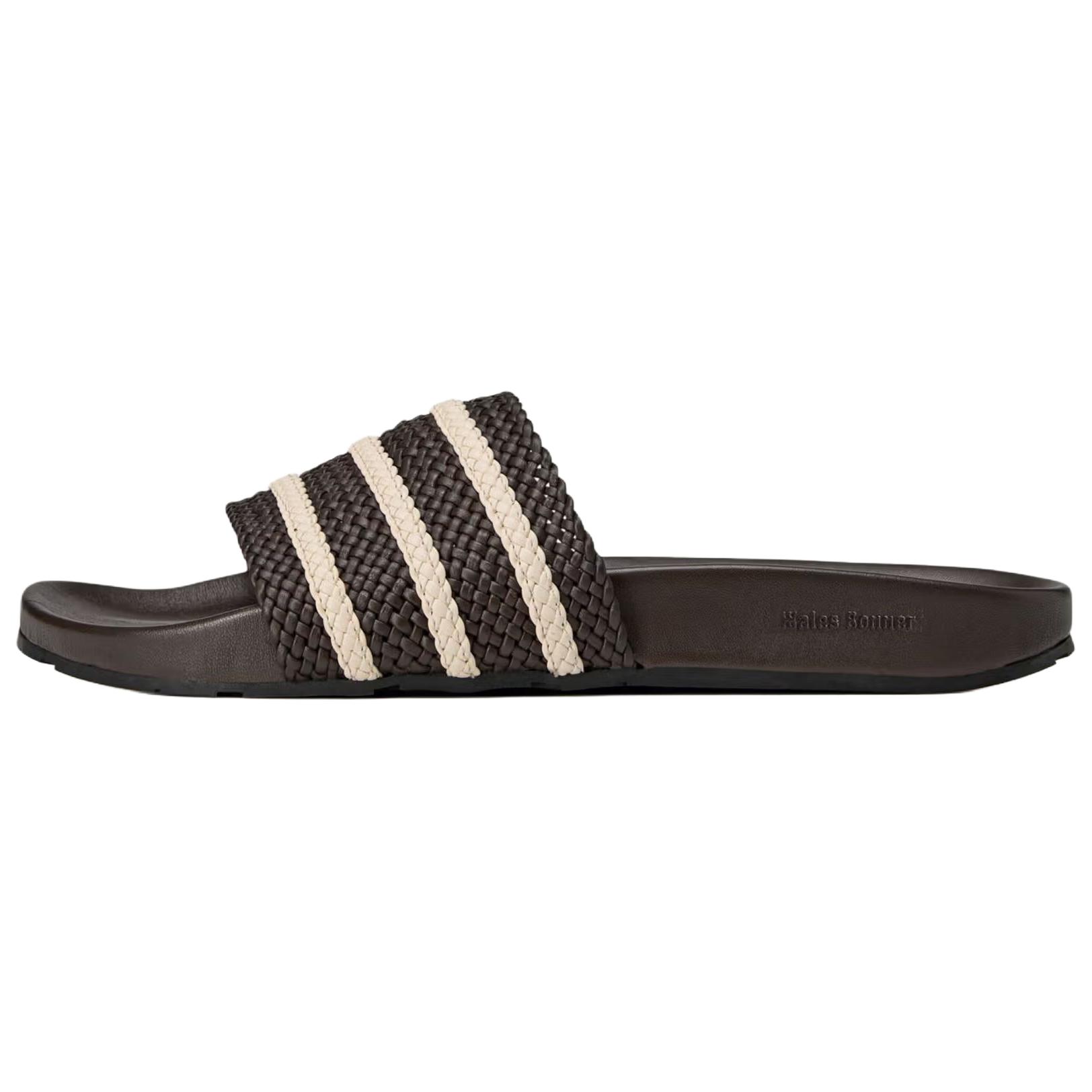 

new Adidas Adilette Slides Wales Bonner Dark Brown 37