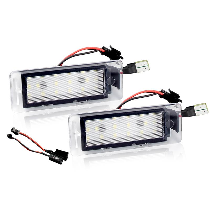 

2PCS Canbus LED Number License Plate Light Lamp For Buick La Crosse 2010-2019 Envision 2016-2020 Allure 2010-2015 6000k White