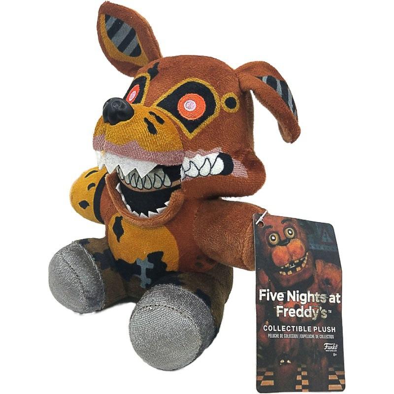 spot New FiveNight At Freddy Fnaf Cute Plush Toys Game Doll Bonnie Bear Foxy Cartoon Stuffed Dolls Freddy Toys For Children Gif
