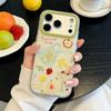 Trendy Fruit Shopping Bag Style Phone Case for iPhone 15/16/17 Pro Max