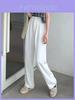 Womens Loose Fit Wide Leg Pants With Polyester Blend For Casual Office Wear