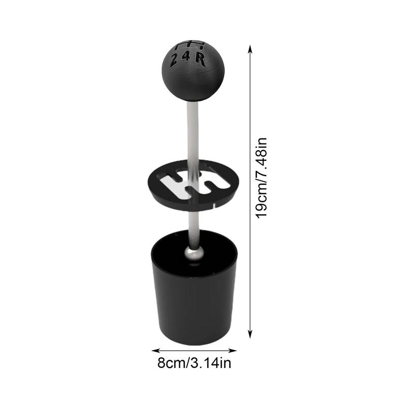 Auto Cup Holder Insert Auto Drink Holder Dust Cover Gear Shift Design Simple Interactive Function Bottle Holder Dustproof Cover