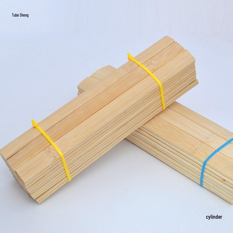 Bamboo Slats and Ruler: Craft Materials for DIY and Carving