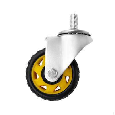 Caster Wheel Degree Castors Anti Slip Repair Tool Cast Iron Replaces with Brake for Bench Kitchen