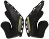 OGK KABUTO AEROBLADE5 Cheek Dark 570880 Pads, Gray, XL,