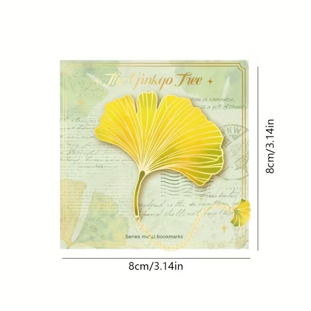 Stationery Leaf Shape Bookmark Creative Decorative Bookmark Gifts for Book Lovers