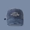 Cap Baseball Peaked Hat Future Alphabet Pattern Uv Protection Design Unisex