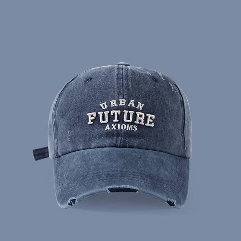 Cap Baseball Peaked Hat Future Alphabet Pattern Uv Protection Design Unisex