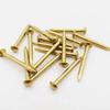 100 pcs Round Head Round Head Pins Rust-proof Brass Nail Track Mini Brass Nails  Models Crafts
