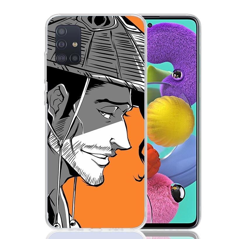 Bleach Kyoraku Shunsui Phone Case For Samsung Galaxy A52 A32 A22 A12 A02S A50S A30S A51 A31 AA71 Note 20 Ultra 10 S10 Plus Galax