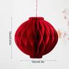 1PC Unfolding Hung Modern Aesthetics Spring Festival Origami Lantern Balcony Eastern Tradition Decorative Magnetic Living Room