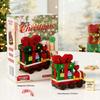 Micro-Particle Food Cart Street Scene Building Set: Educational Toy for Kids with Points Redemption Gift Mechanism