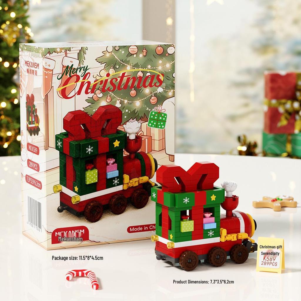 Micro-Particle Food Cart Street Scene Building Set: Educational Toy for Kids with Points Redemption Gift Mechanism