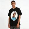 Smiling Nurse Print Casual Medical Themed Top Pure Cotton T-shirt