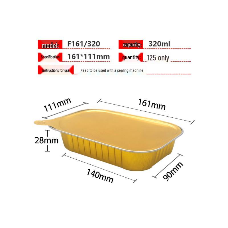 Shixun Disposable Aluminum Foil Containers with Lids
