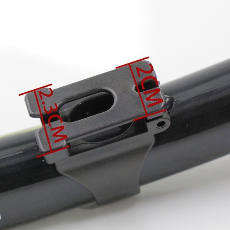 4Pcs Diving Pipe Shelf Brackets Snorkel Keeper Clip Snorkel Clip Replacement Set