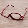 New Rotating Makeup Reading Glasses Women Portable Folding Presbyopia Eyeglasses Fashion Retro Colourful Frame Optical Eyewear