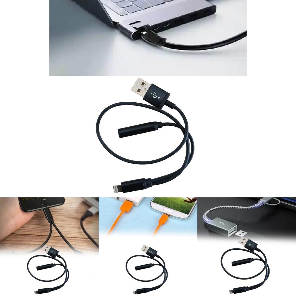 Iphone Charging Cable Adapter Data Line Converter For Smartphone Charging Accessories