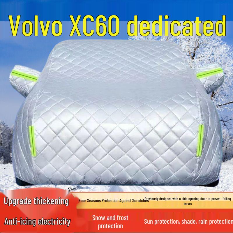 Volvo XC60 SUV Car Cover 2026: Sun, Rain, Snow, Frost, Hail Protection & Heat Insulation.