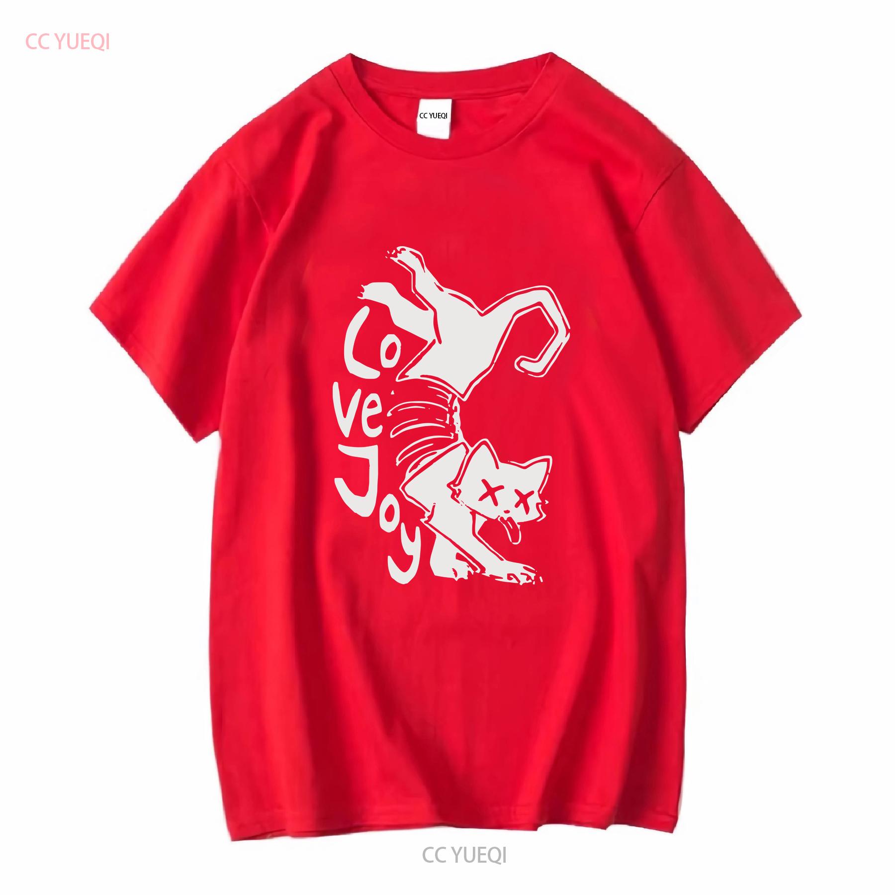 

Lovejoy CaT Футболка Ты в порядке Мерч Тур Wilbur Soot Хлопок Мечта Смп Музыка с длинным или коротким рукавом винтаж Стирка Унисекс S