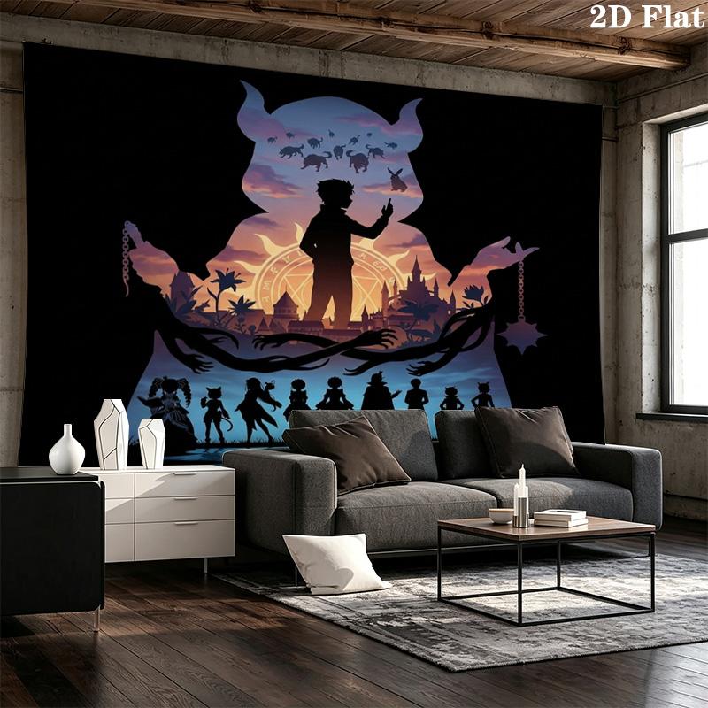 Re Zero Arazzo da Parete Appeso Estetico Coperta in Tessuto Stampato Arazzi Decorativi Per Camera da Letto Soggiorno Decorazioni per la Casa
