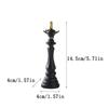 Small International Chess Resin Ornament - Desktop Decor with King, Queen & Horse Pieces