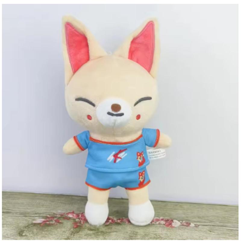 Plush Toys Stray Kids Cartoon Stuffed Animal Plushies Doll Kawaii Companion for Adult Fans Leeknow Hyunjin Gift