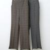 New ArrivalS Open Run Women S caSual Check Pattern Bootcut pantS
