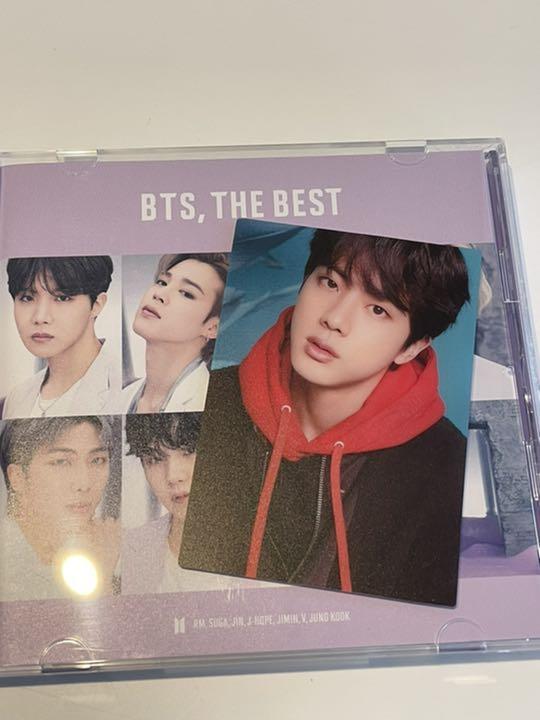 

[USED] BTS THE BEST UM Store first press bonus Jin clear photo card