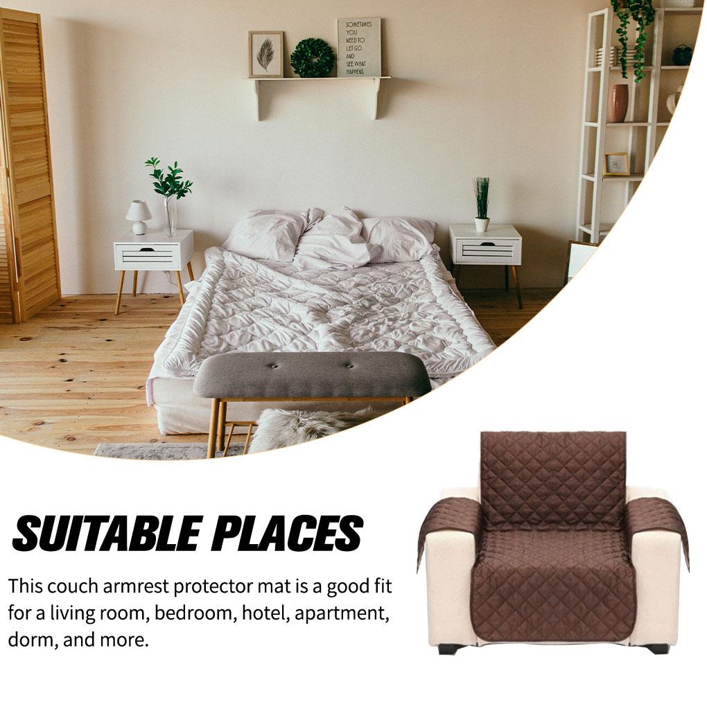 Living Room Bedroom Sofa Polyester Covers Hotel Apartment Couch Removable Washable Mats Pet Protector Guard Furniture