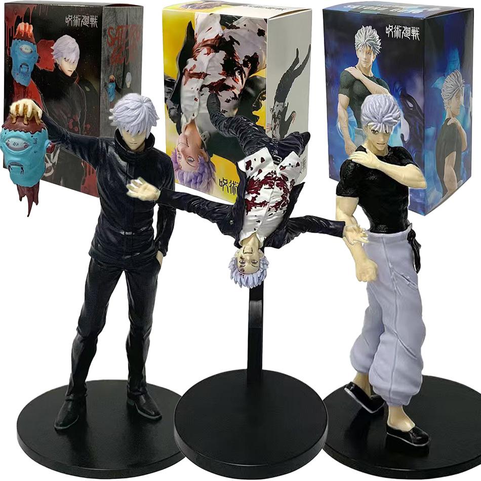 Hot 19Cm Anime Jujutsu Kaisen Figure Season 3 Satoru Gojo Awakening Flying Model Toy Collection Pvc Action Figure Doll Gifts