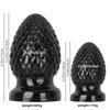 Oversized Black Anal Plug Rear Anal Expansion Anal Opening Female Masturbator Erotic Products