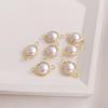 Set of 5 Unqiue Pearls Pendants Jewelry Component Pearls Jewelry Findings Suitable for Jewelry Bracelets and Necklaces