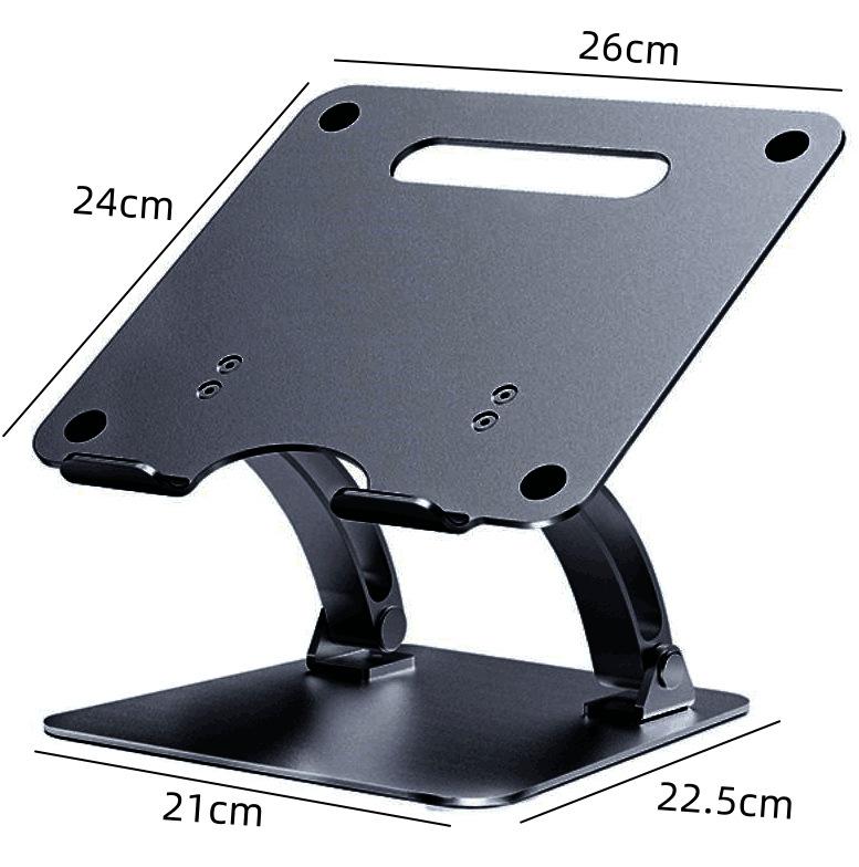 515 Laptop Stand: Adjustable 360° Rotating, Foldable & Lifting Cooling Base for Desktop Computers