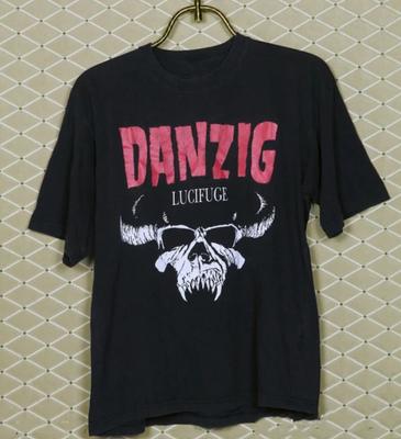 Vintage Danzig Lucifuge T-Shirt Rare Metal Band Tee Glenn Ramones Black S-5XL