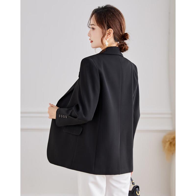 TERRE BLEUE Women's Elegant Business Blazer Jacket