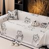 1PC Four Seasons Universal Sofa Towel Cartoon Cute A Whole Full Cover Leather Sofa Cover New Non-slip Seat Cushion