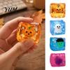 Anxiety Relief Toy Halloween Ghost Cube Squeeze Toy, Pumpkin Bat Stress with Clear Snowflake, Hand Relaxation Sensory for Party Favors