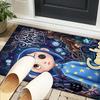 Custom NameNighttime Adventure Doll Carpet, Indoor Rug, Chair Rug, Living Rooms, Doormat Made From Polyester Home Decor Birthday Christmas Gifts
