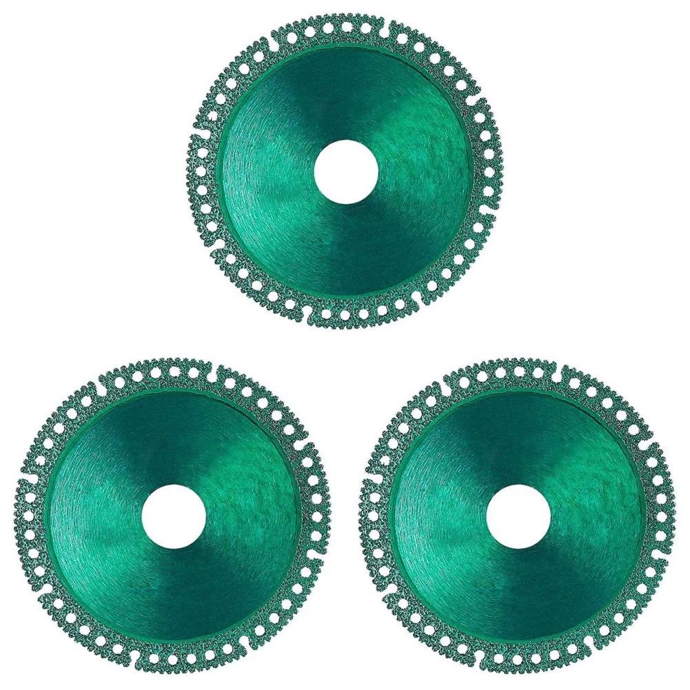 Indestructible Cutting Disc Diamond 10cm Cut Off Wheel Composite Multifunctional Marble Tile Cut for Angle Grinder