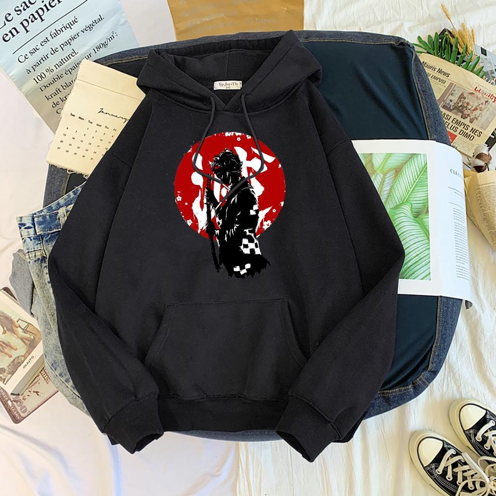 Demon Slayer Anime Kamado Tanjirou Herren Hoodie Lässig Hip Hop Sweatshirts Herbst Locker Trainingsanzug Mode Fleece Kleidung Herren