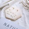 Summer long earrings women's hand-woven Ziyi glutinous rice pearl Mori branch ears simple