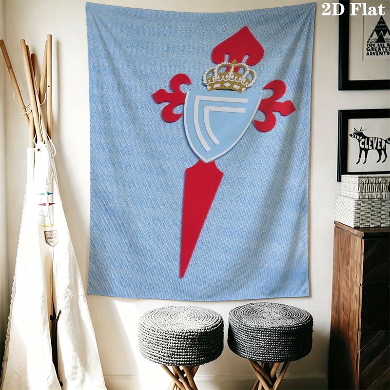 Celta de Vigo Wall Tapestry Aesthetic Wall Hanging Printed Fabric Blanket Decorative Tapestries for Bedroom Living Room Home Decor